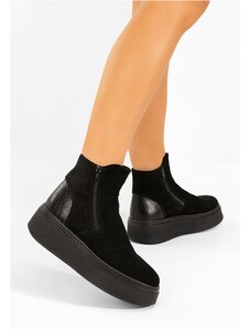 Zapatos Ženski usnjeni gležnjarji Andiora črna