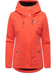 Ragwear Funkcionalna jakna 'Alvena' oranžno rdeča