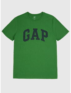 Moška GAP Majica z logotipom Everyday Soft GAP Zelena
