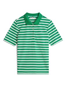 TOMMY HILFIGER Majica '1985' zelena / bela