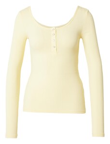 PIECES Majica 'PCKitte' svetlo rumena