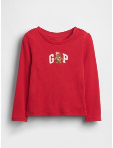 Deška GAP Baby majica Brannan Bear GAP Rdeča