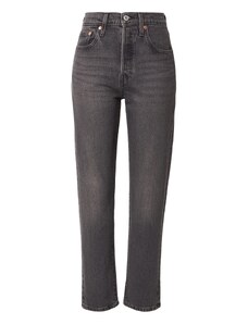 LEVI'S  Kavbojke '501 Crop' črn denim
