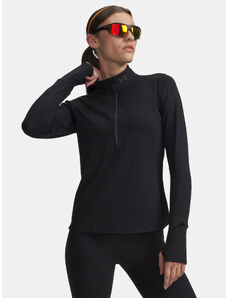 Under Armour T-Shirt UA Qualifier Run 1/2 Zip-BLK - Women