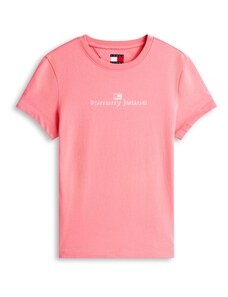 Tommy Jeans Majica 'ESS' pitaja / bela