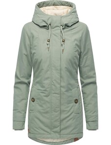 Ragwear Zimska jakna 'Monadena' ecru / pastelno zelena