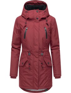 Ragwear Zimska jakna 'Elsien' bordo