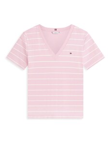TOMMY HILFIGER Majica 'CODY' svetlo roza / bela