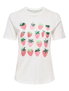 ONLY Majica 'ONLKITA' zelena / meta / roza / bela