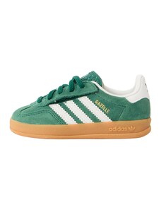 ADIDAS ORIGINALS Superge 'GAZELLE INDOOR' zlata / žad / bela