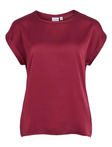 VILA Bluza 'VIELLETTE' vinsko rdeča