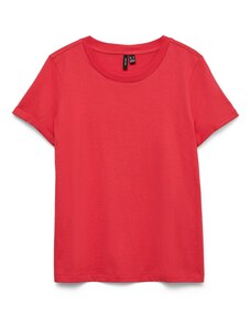 VERO MODA Majica 'VMPAULA' rdeča