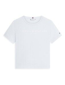 TOMMY HILFIGER Majica svetlo modra / bela