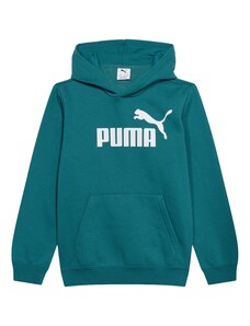 PUMA Majica 'ESS No. 1' smaragd / bela