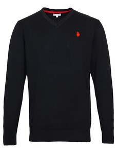 U.S. POLO ASSN. Pulover rdeča / črna