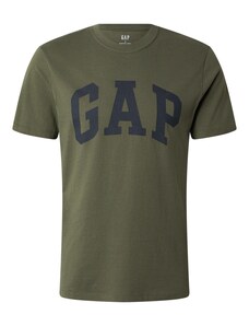 GAP Majica 'EVERYDAY' oliva / črna