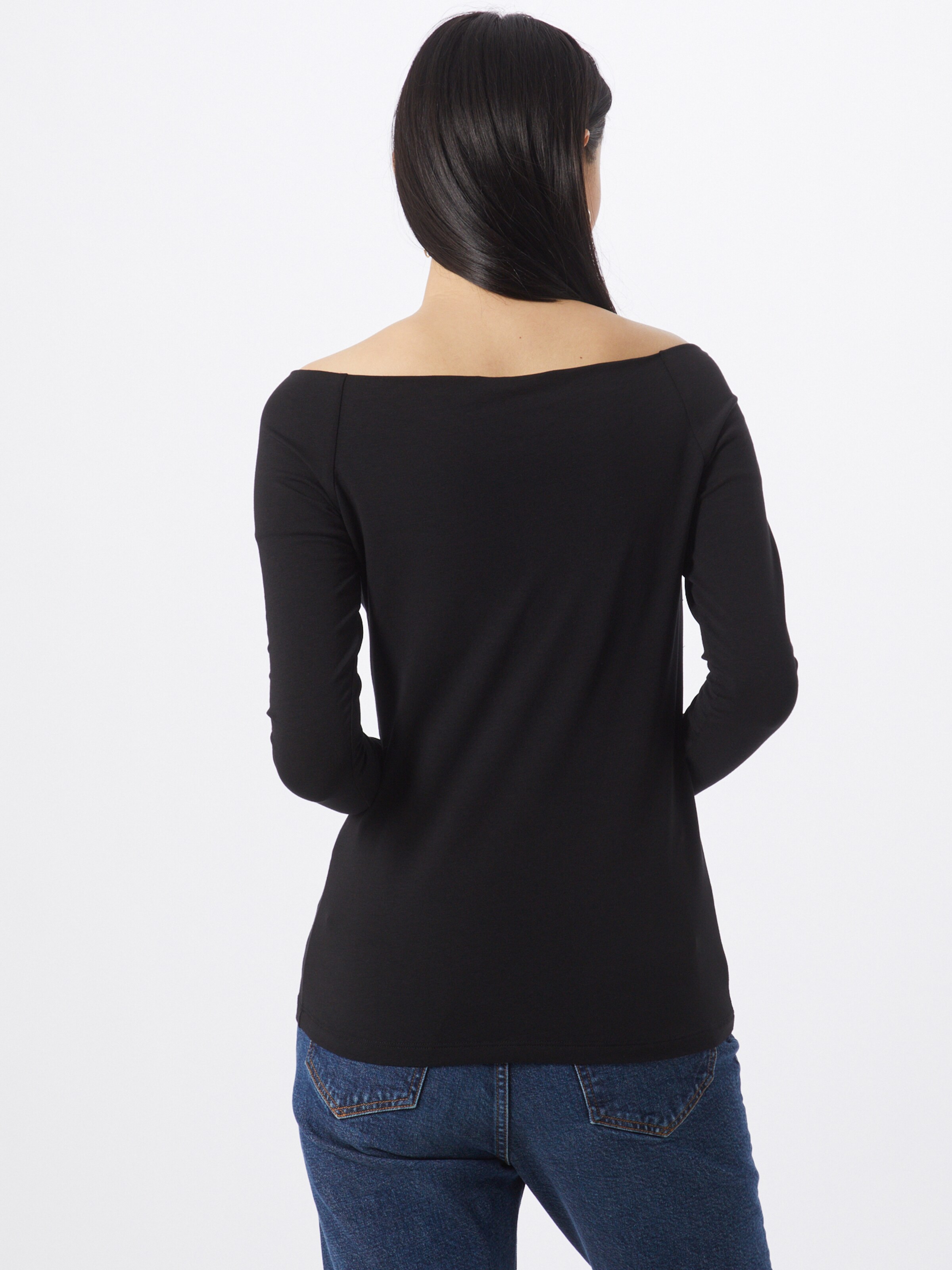 Samsøe Samsøe Majica 'Nana ls 265' črna