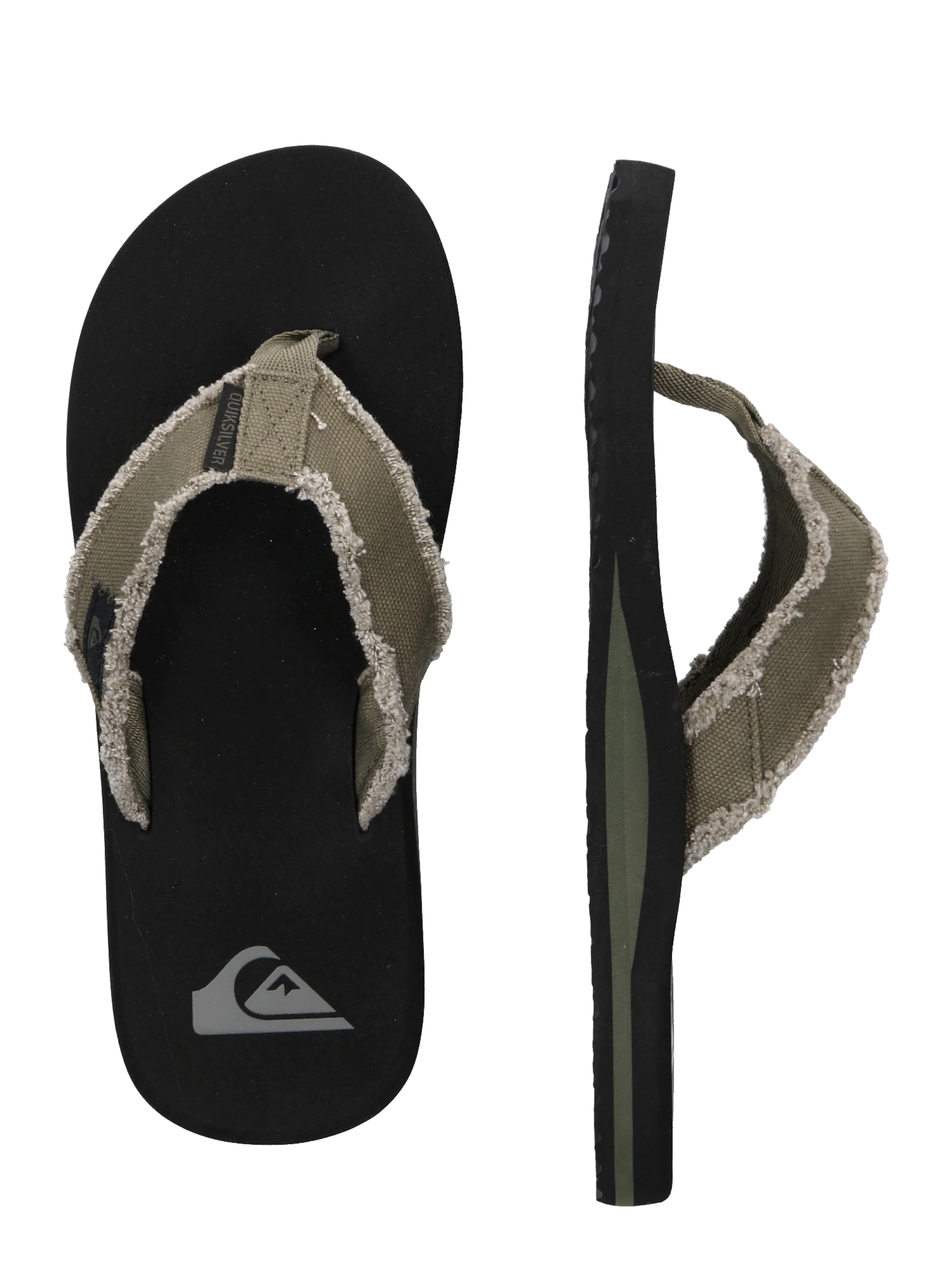 QUIKSILVER Japonke 'MONKEY ABYSS' rjava / zelena / črna