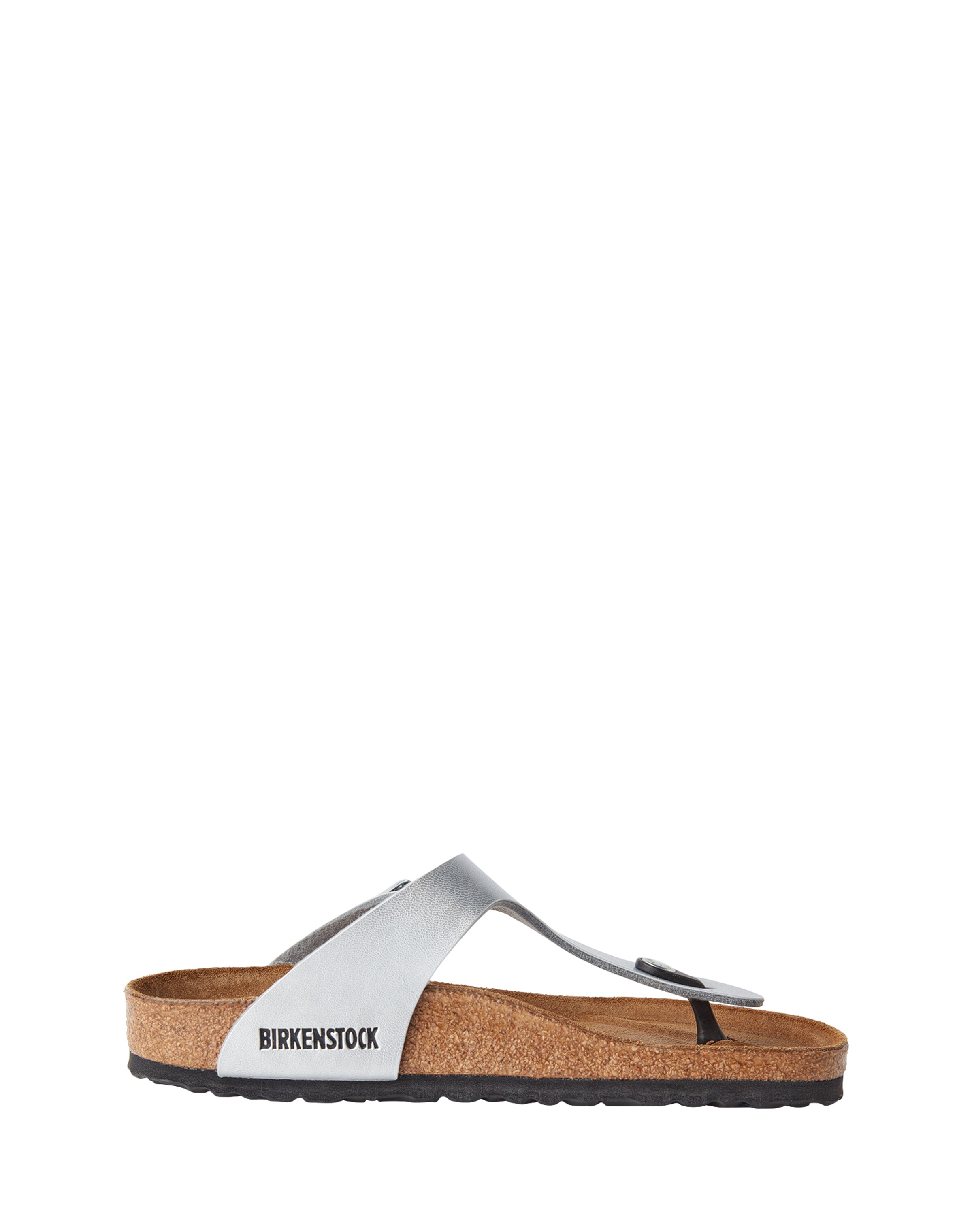 BIRKENSTOCK Japonke 'Gizeh' srebrna