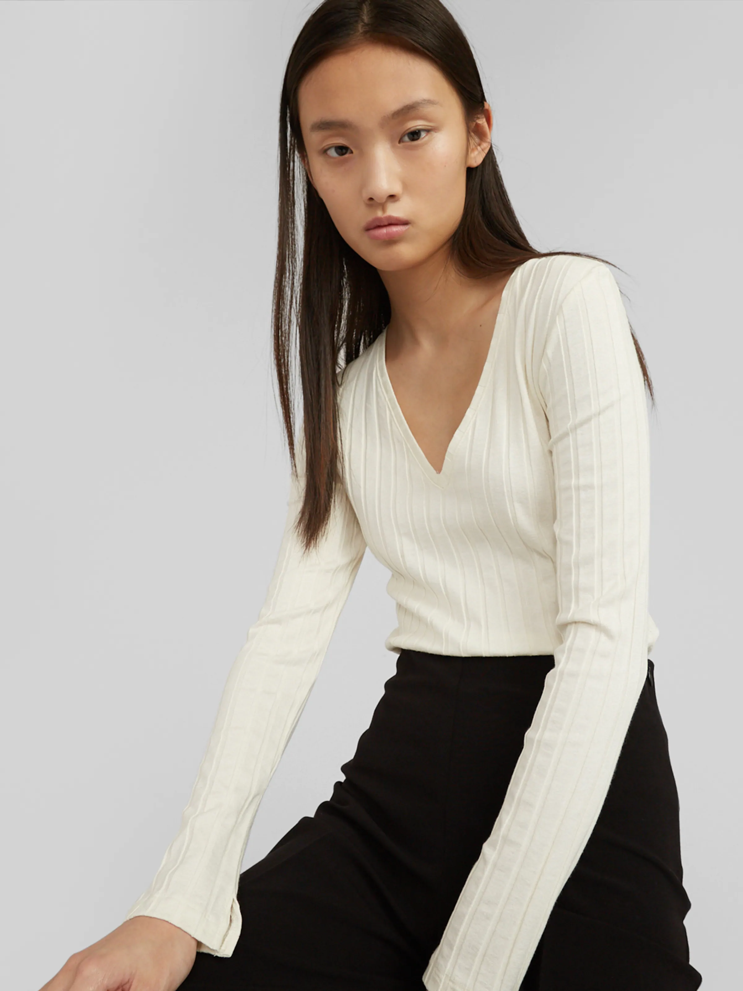 EDITED Hlače 'Kelly' črna