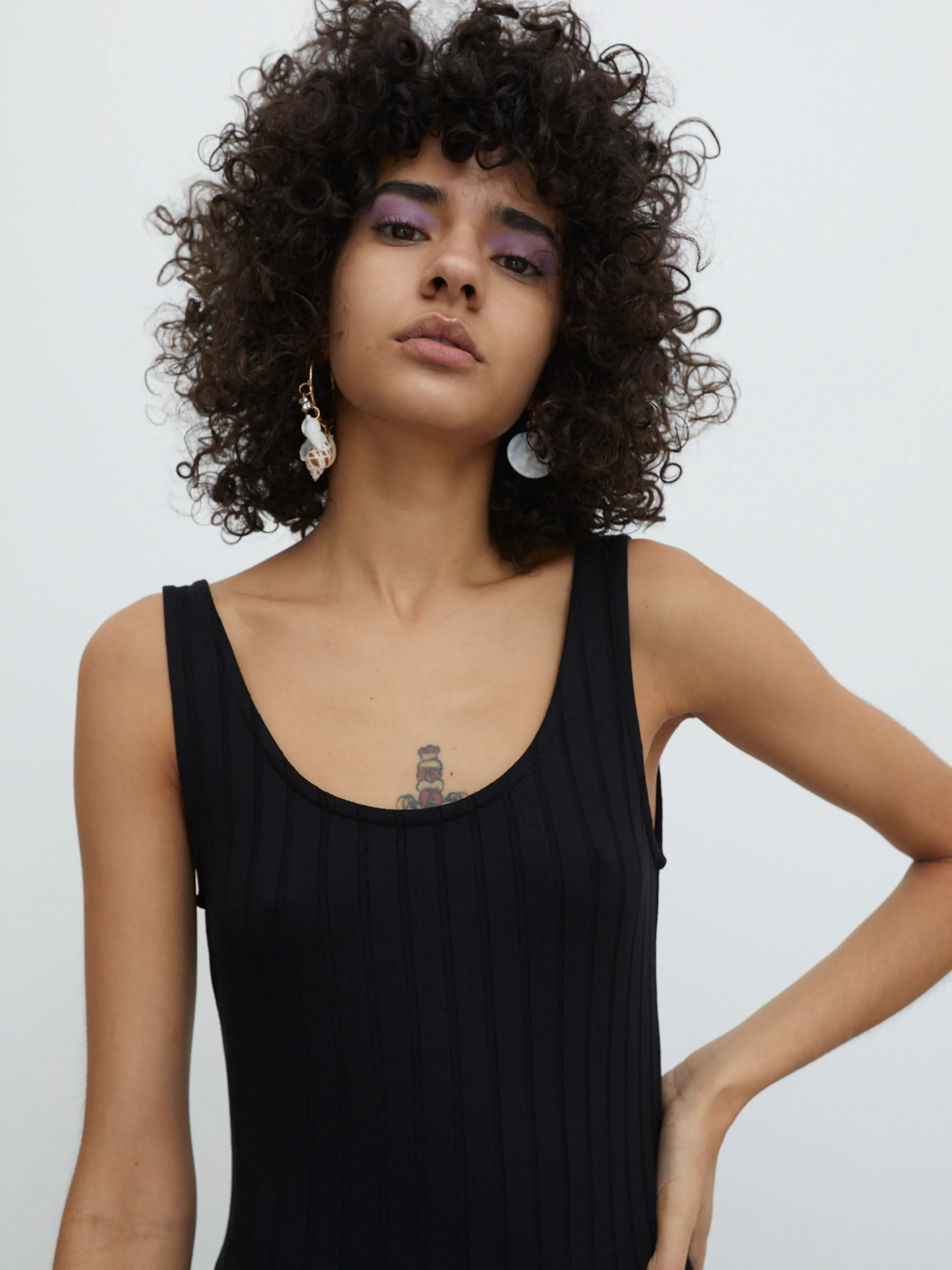 EDITED Obleka 'Shenay' črna