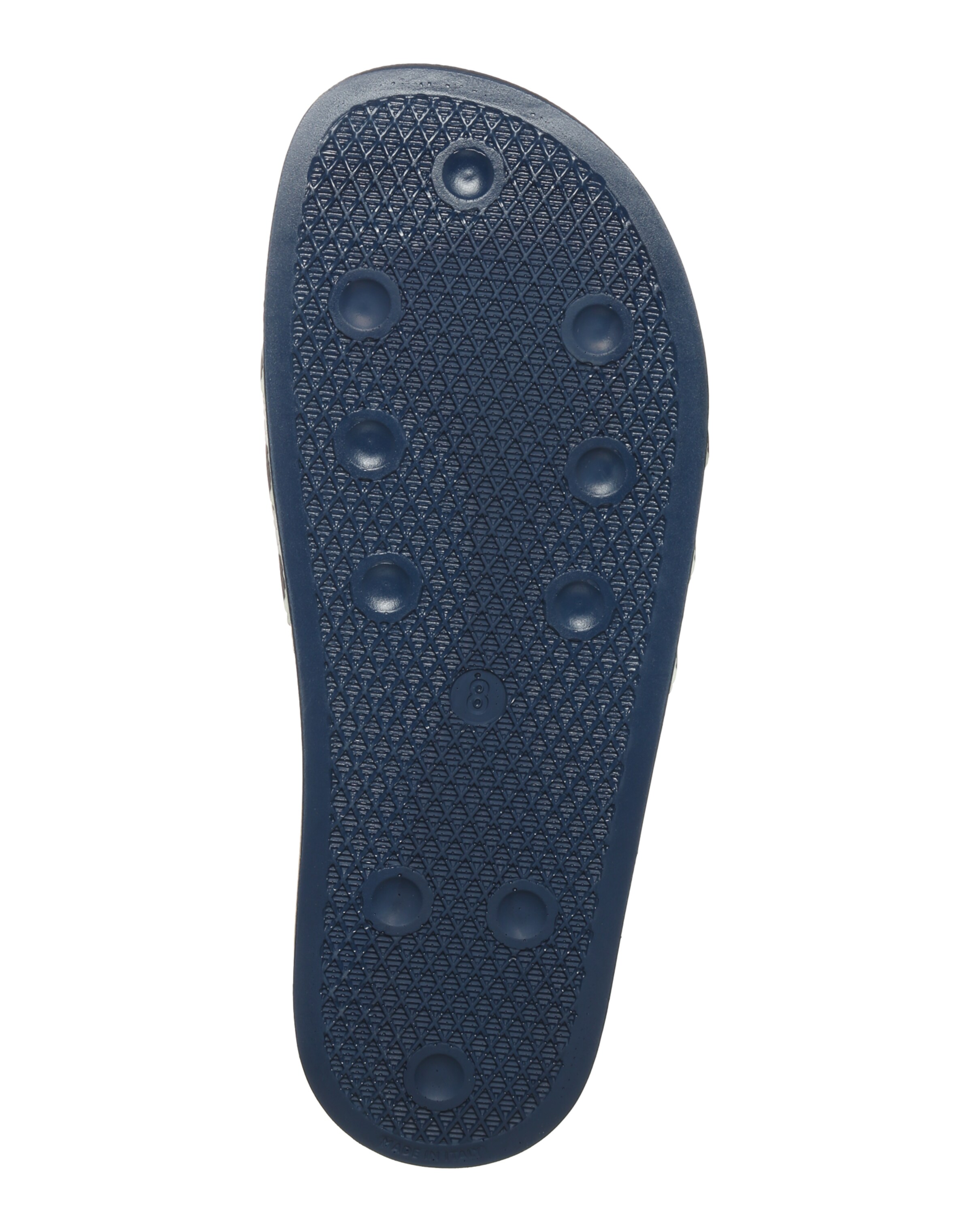 ADIDAS ORIGINALS Nizki natikači 'Adilette' mornarska / bela