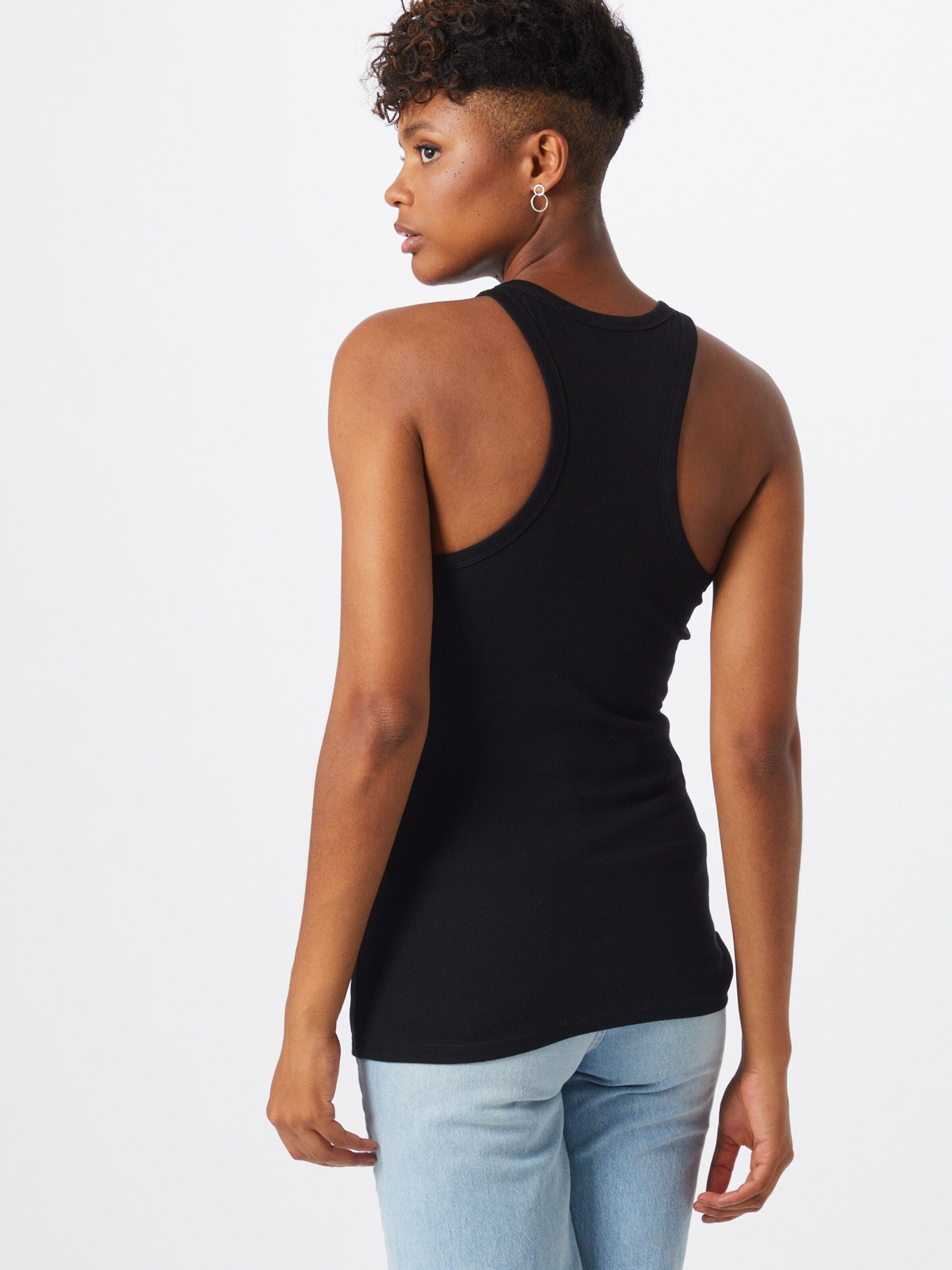 modström Top 'Igor' črna