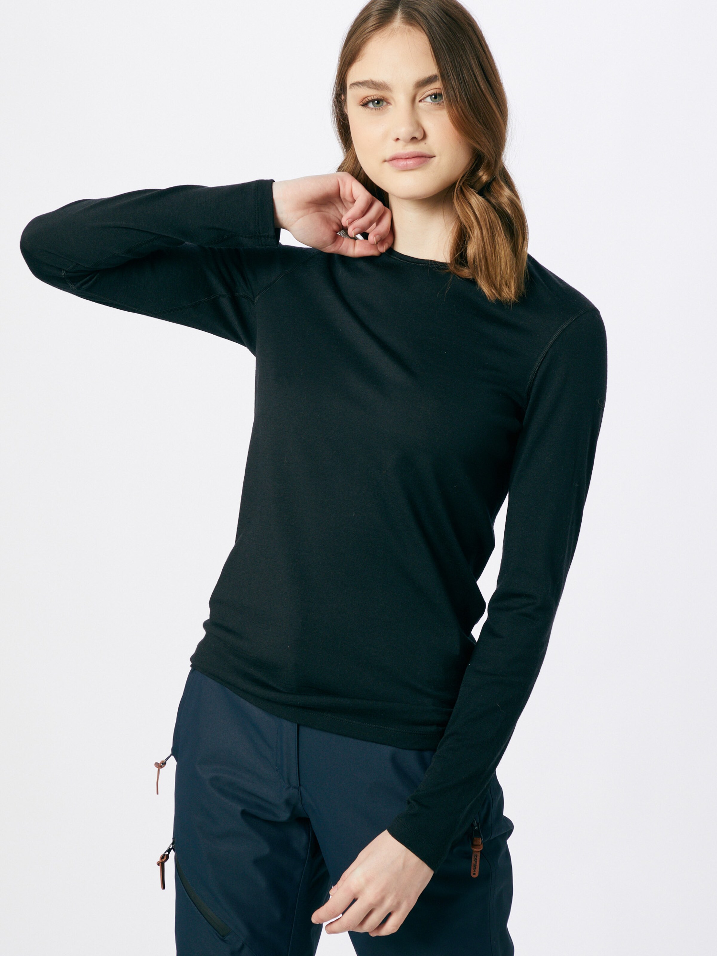 ICEBREAKER Funkcionalna majica 'Oasis' črna