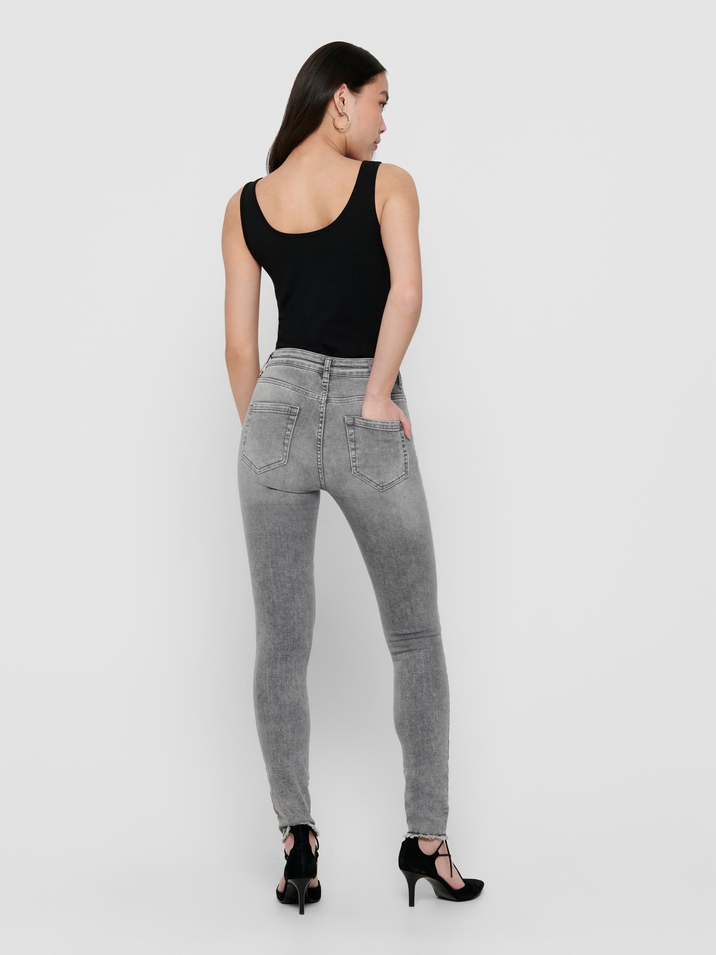 ONLY Kavbojke siv denim