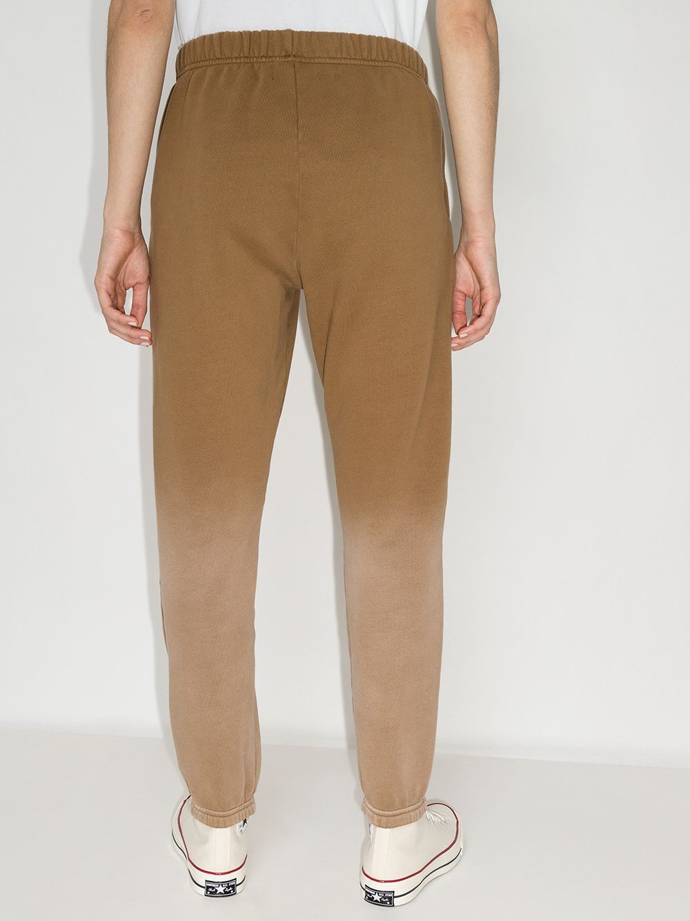 Les Tien gradient-effect straight-leg track pants - Brown - GLAMI.si