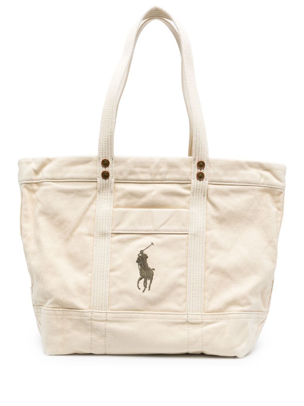 Polo Ralph Lauren Polo Pony cotton tote bag Yellow GLAMI.si
