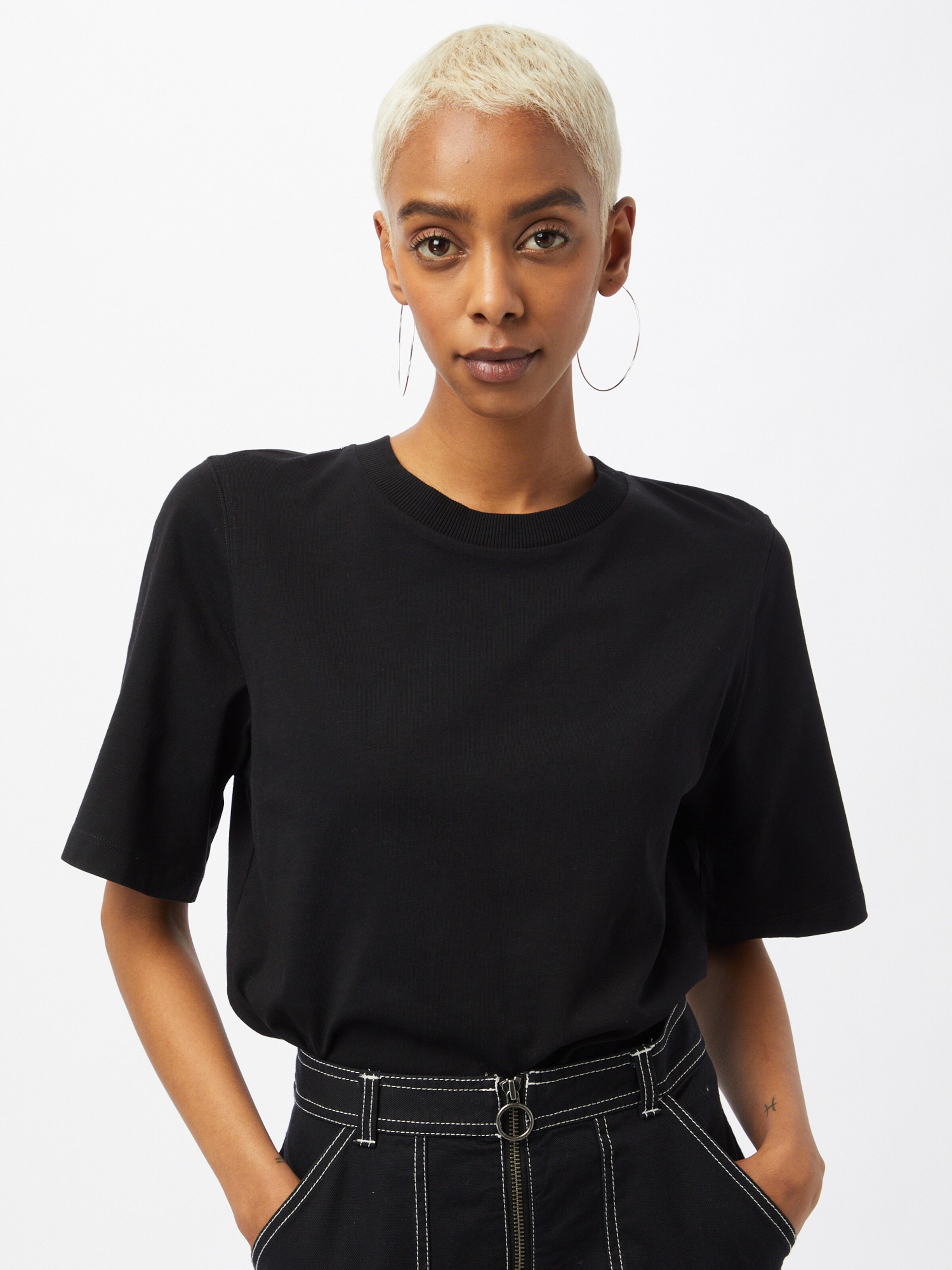 UNITED COLORS OF BENETTON Majica črna