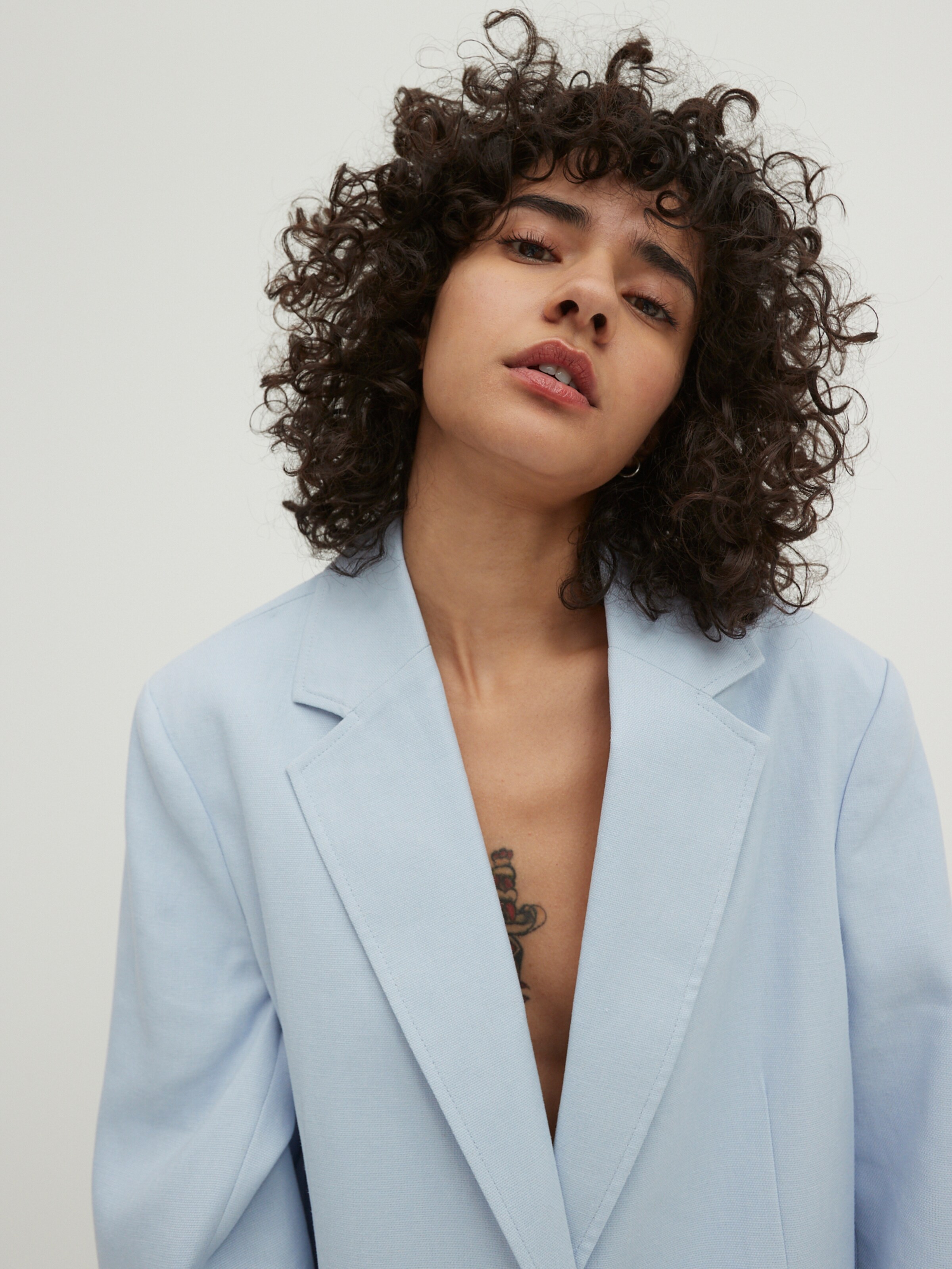 EDITED Blazer 'June' svetlo modra