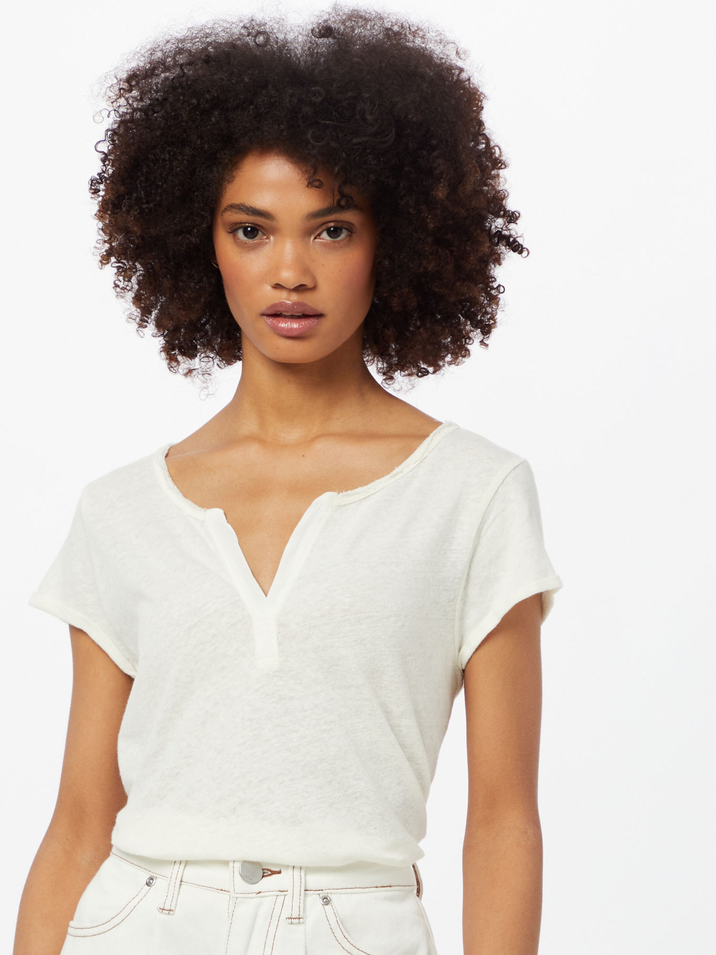 MOS MOSH Majica kremna