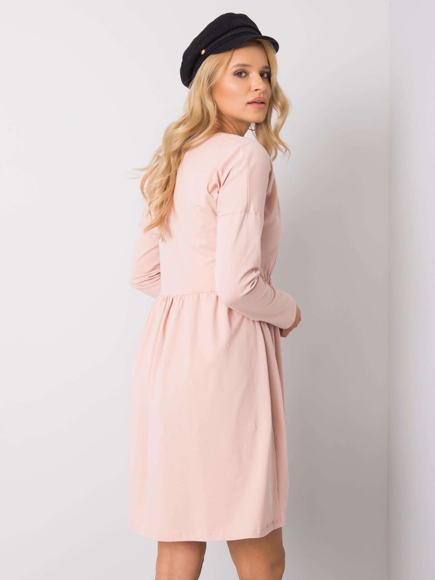RUE PARIS Dress-RV-SK-6008.19X-Light Pink