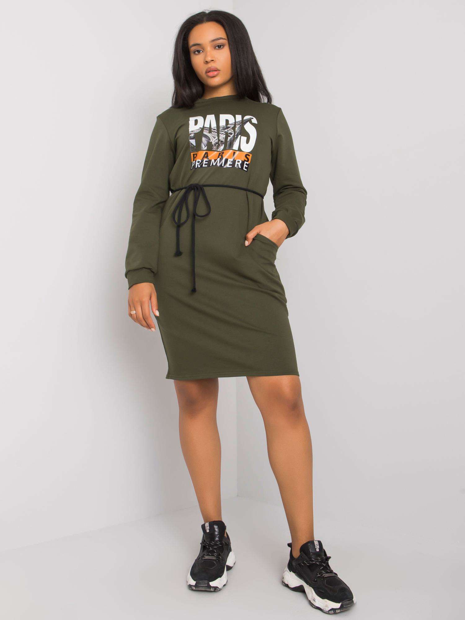 LAKERTA Dress-LK-SK-508299.30-khaki