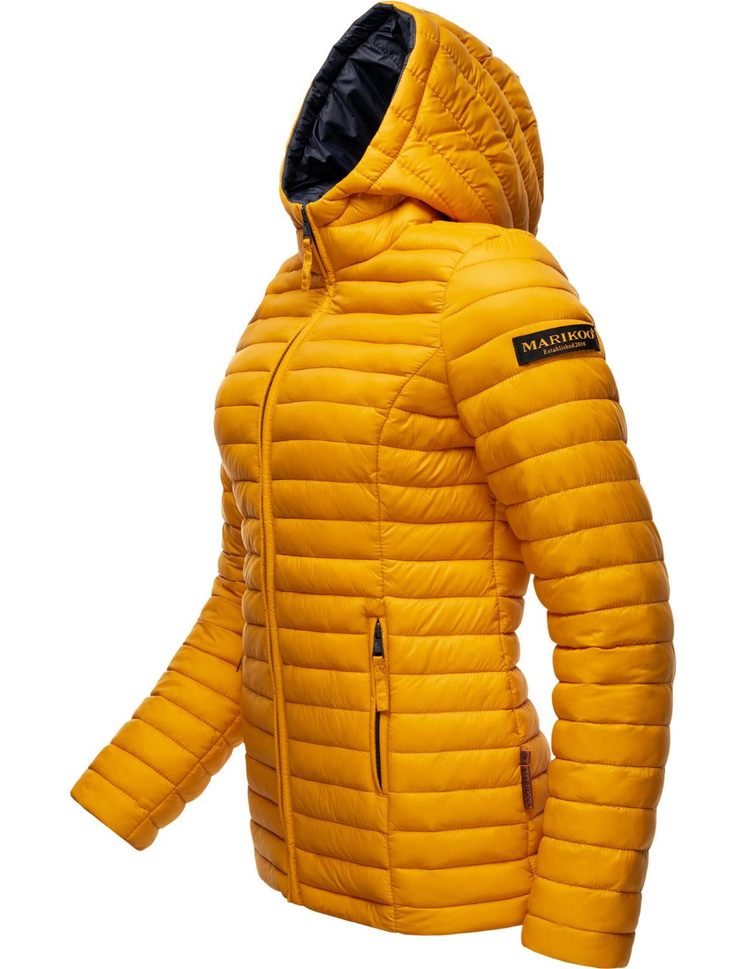 MARIKOO Prehodna jakna 'Asraa' rumena