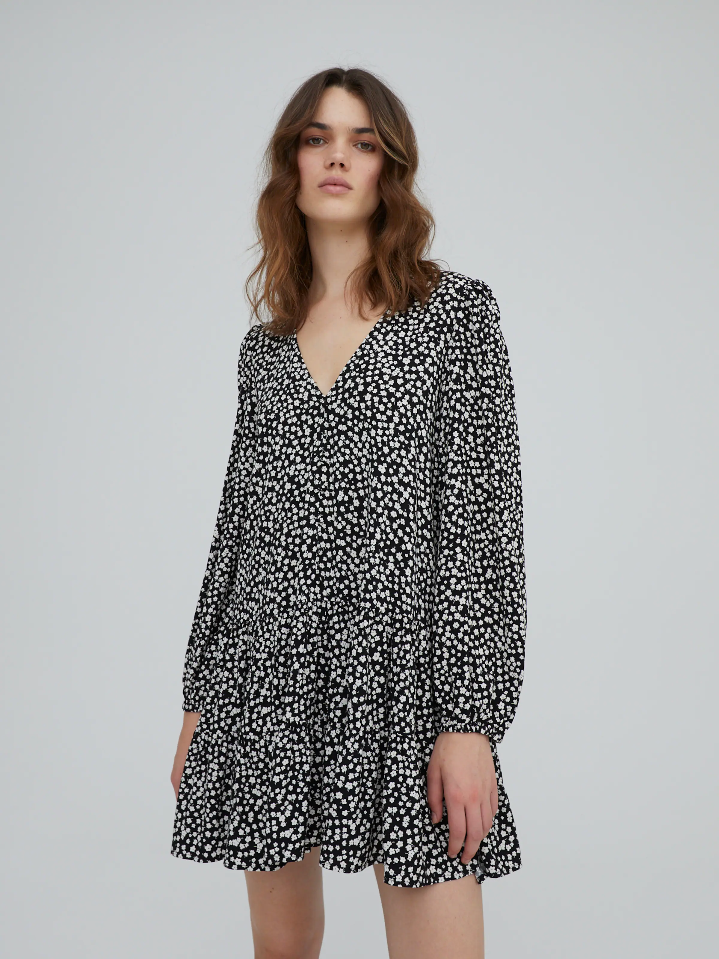 EDITED Obleka 'Eileen' mešane barve / črna