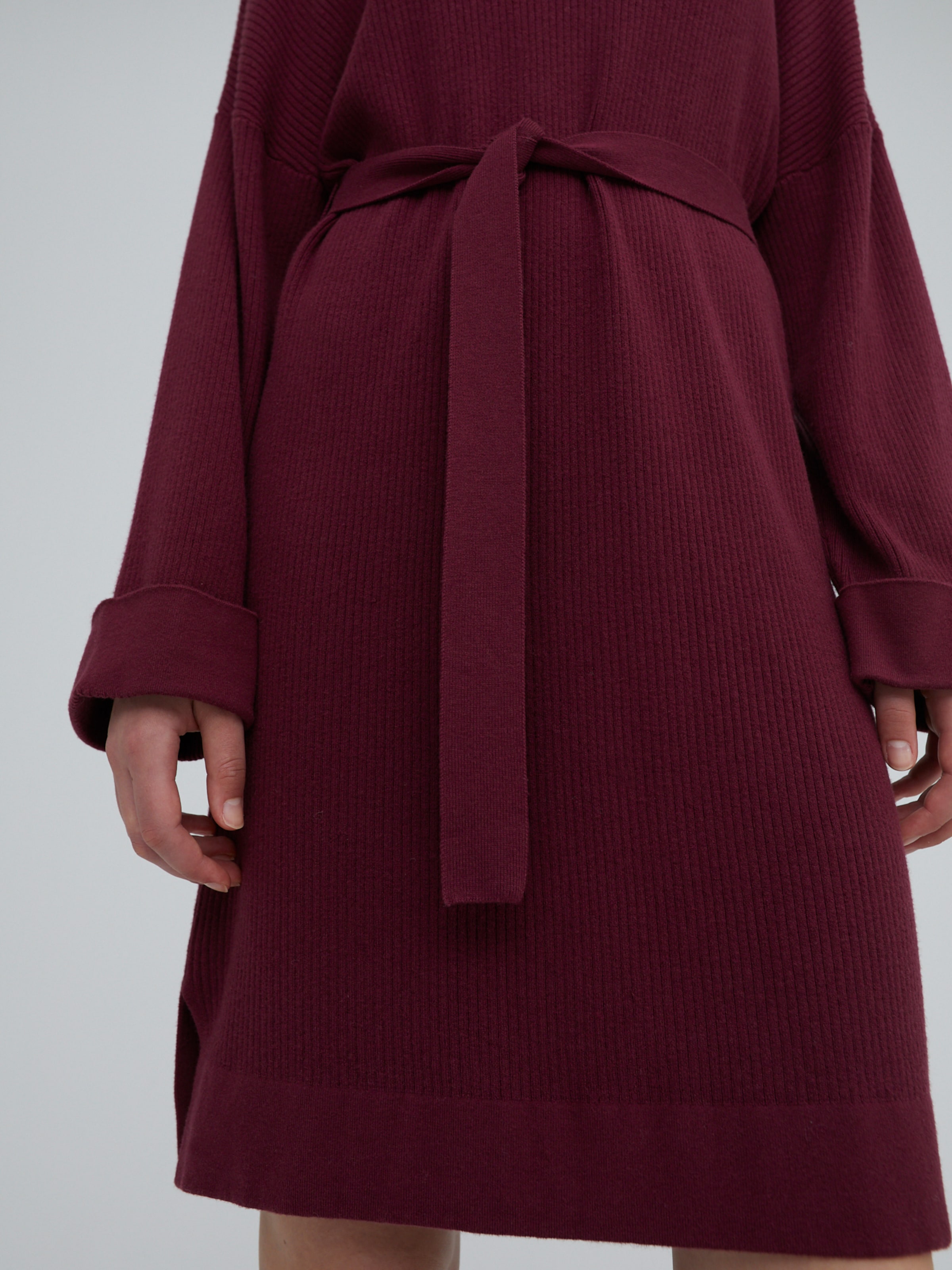 EDITED Obleka 'Nata' burgund