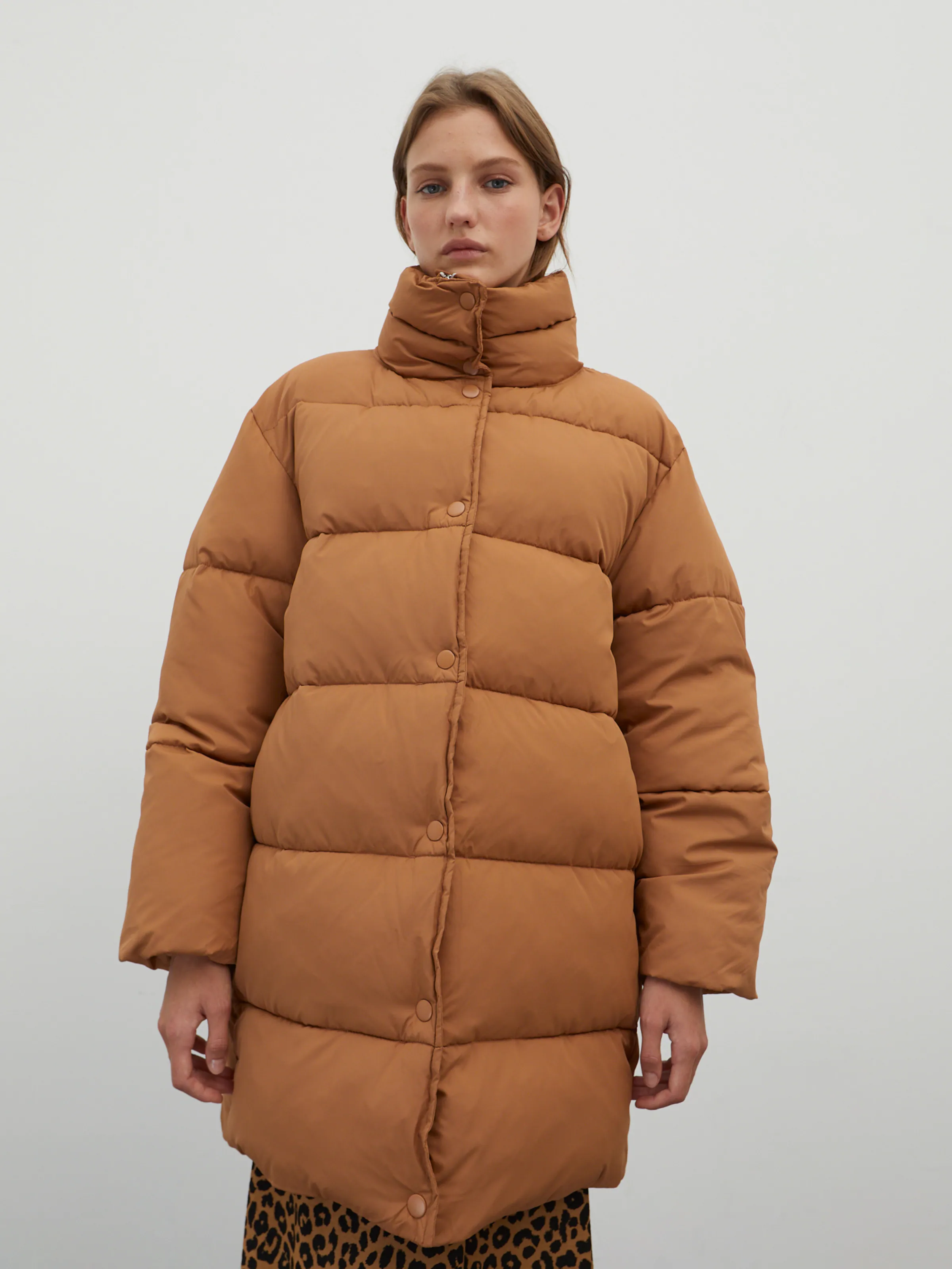 EDITED Zimski plašč 'Monta' rjava