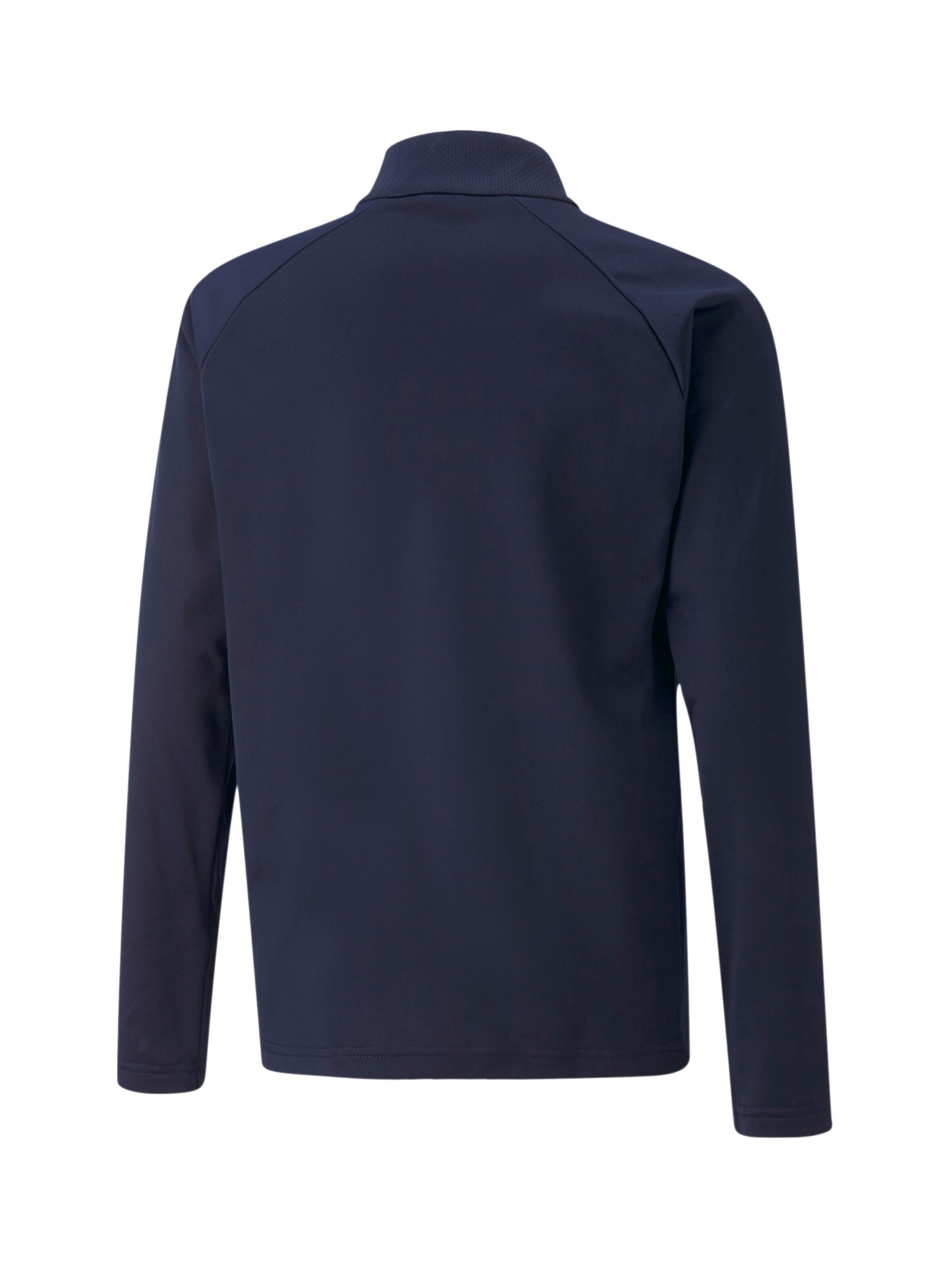 PUMA Športna majica 'TeamLiga 14' temno modra / bela