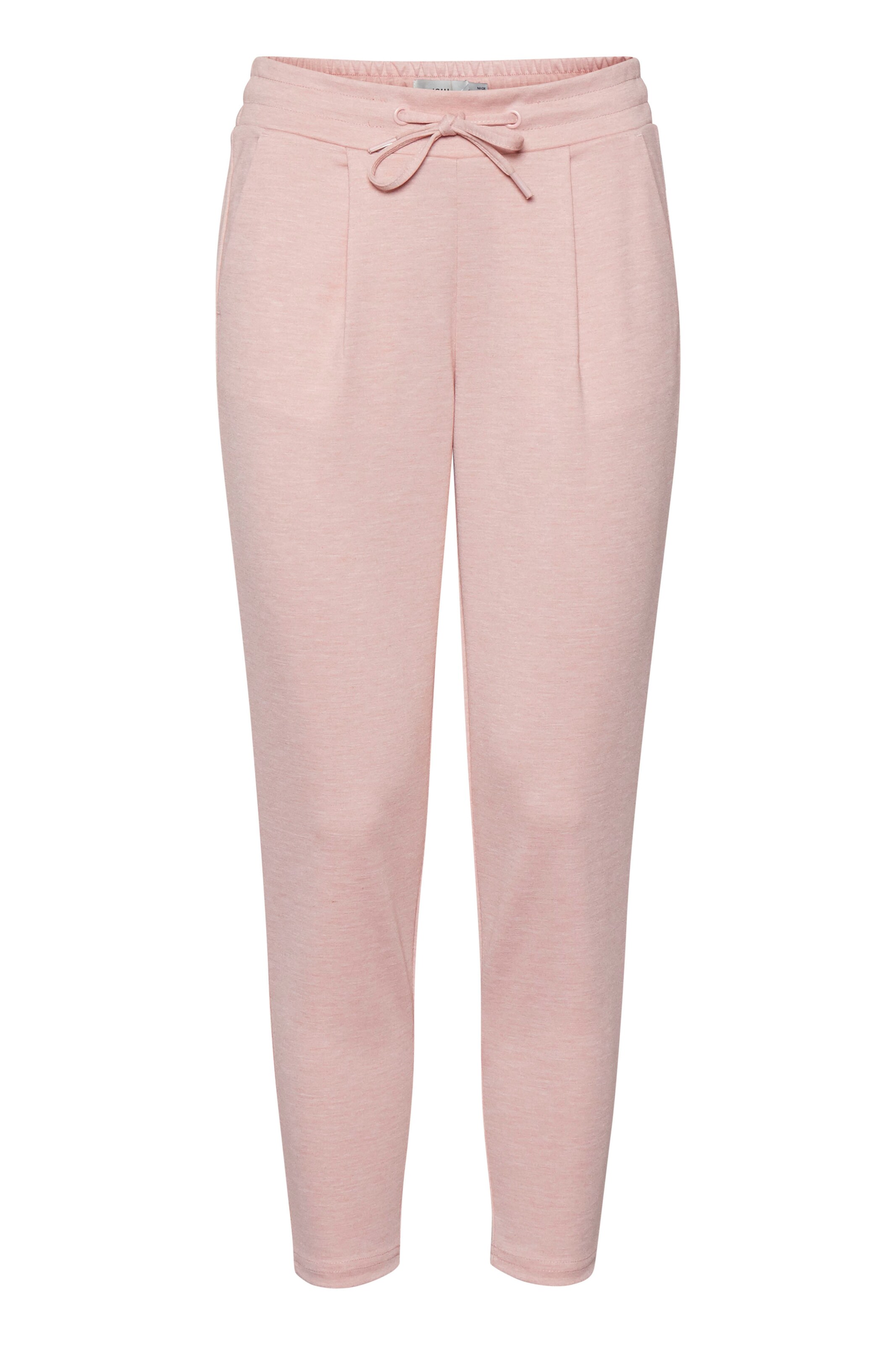 ICHI Hlače z naborki 'IHKate' roza