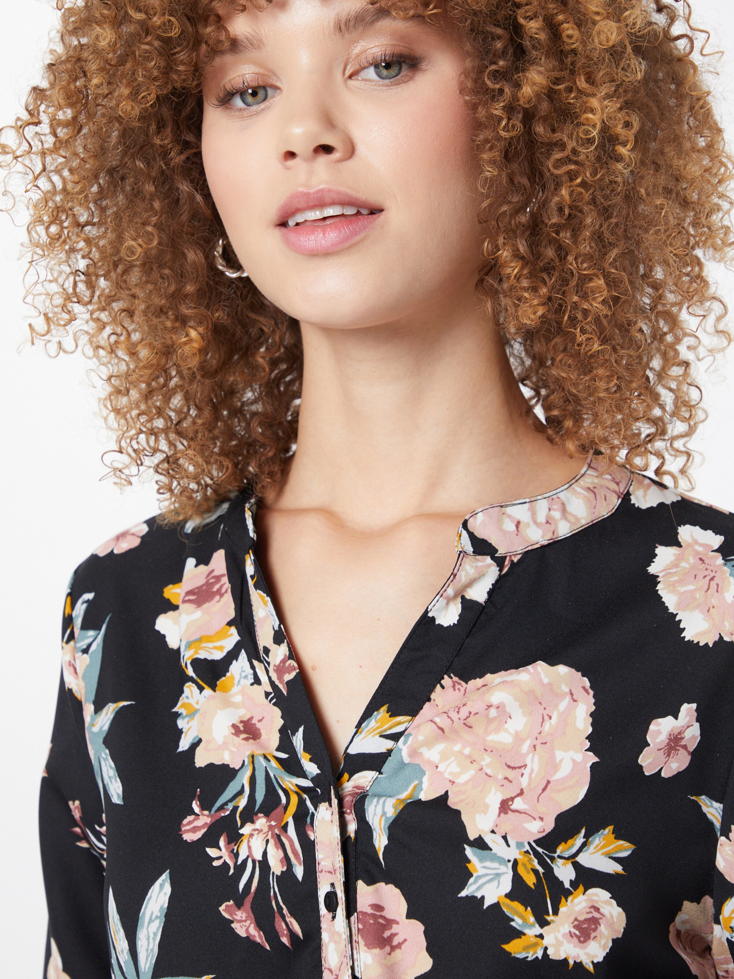 ONLY Dolga srajca 'Cory' srebrno-siva / staro roza / bordo / črna / bela