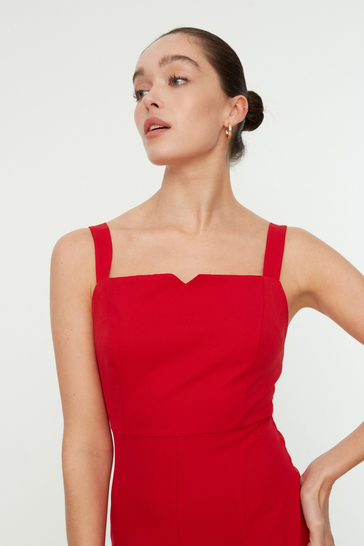 Ženska obleka Trendyol Midi