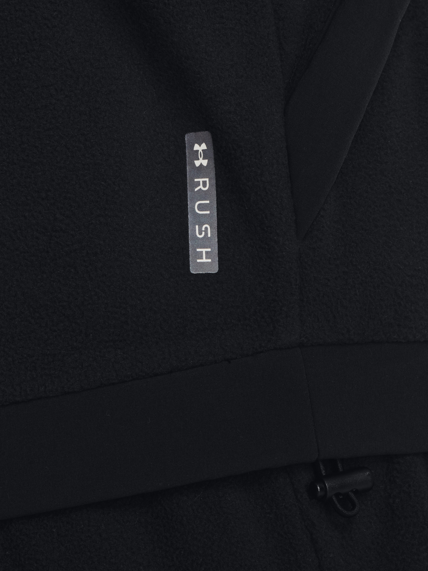 Under Armour Sweatshirt UA RUSH FLEECE FZ HOODIE-BLK - Men