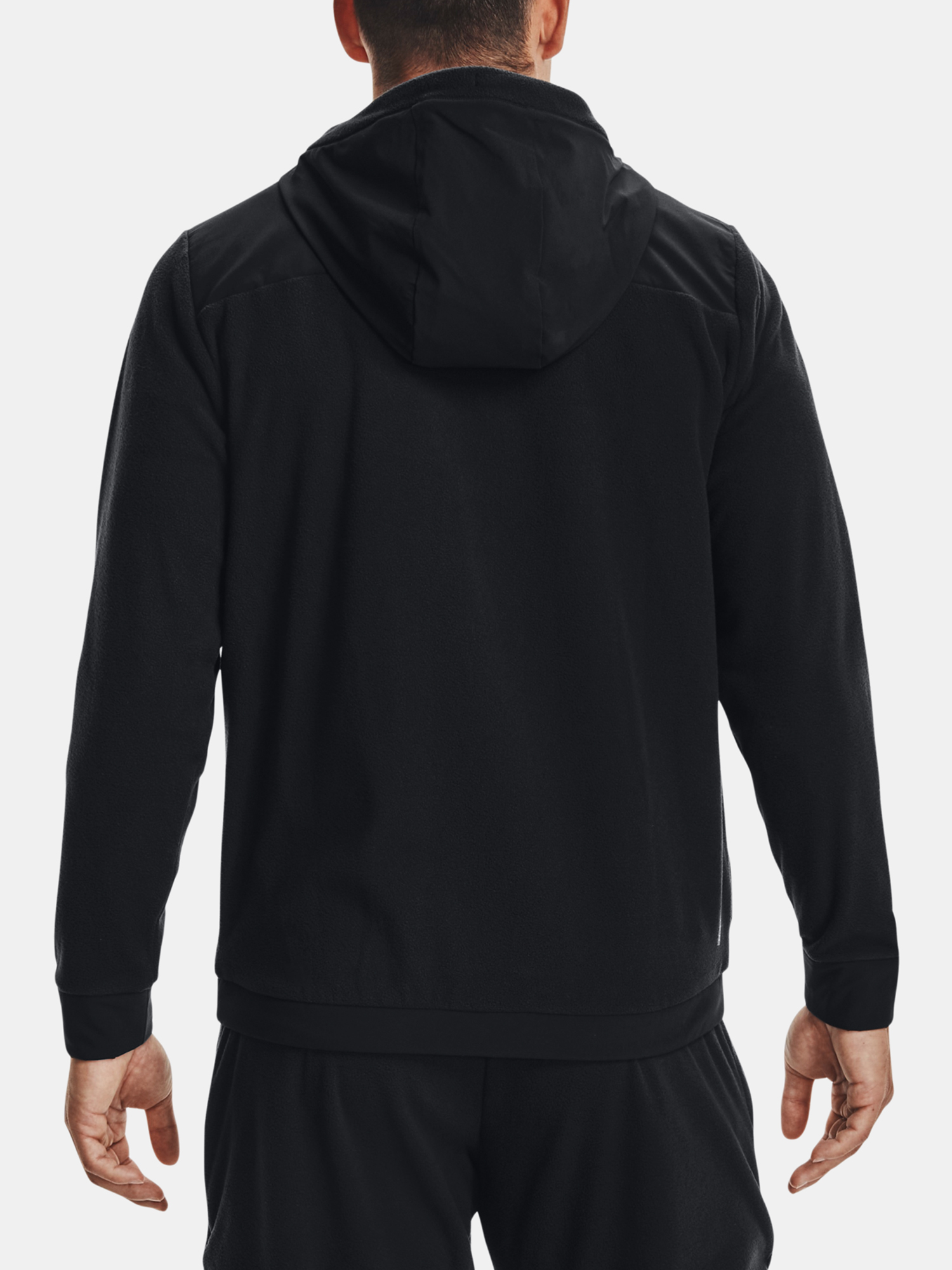 Under Armour Sweatshirt UA RUSH FLEECE FZ HOODIE-BLK - Men