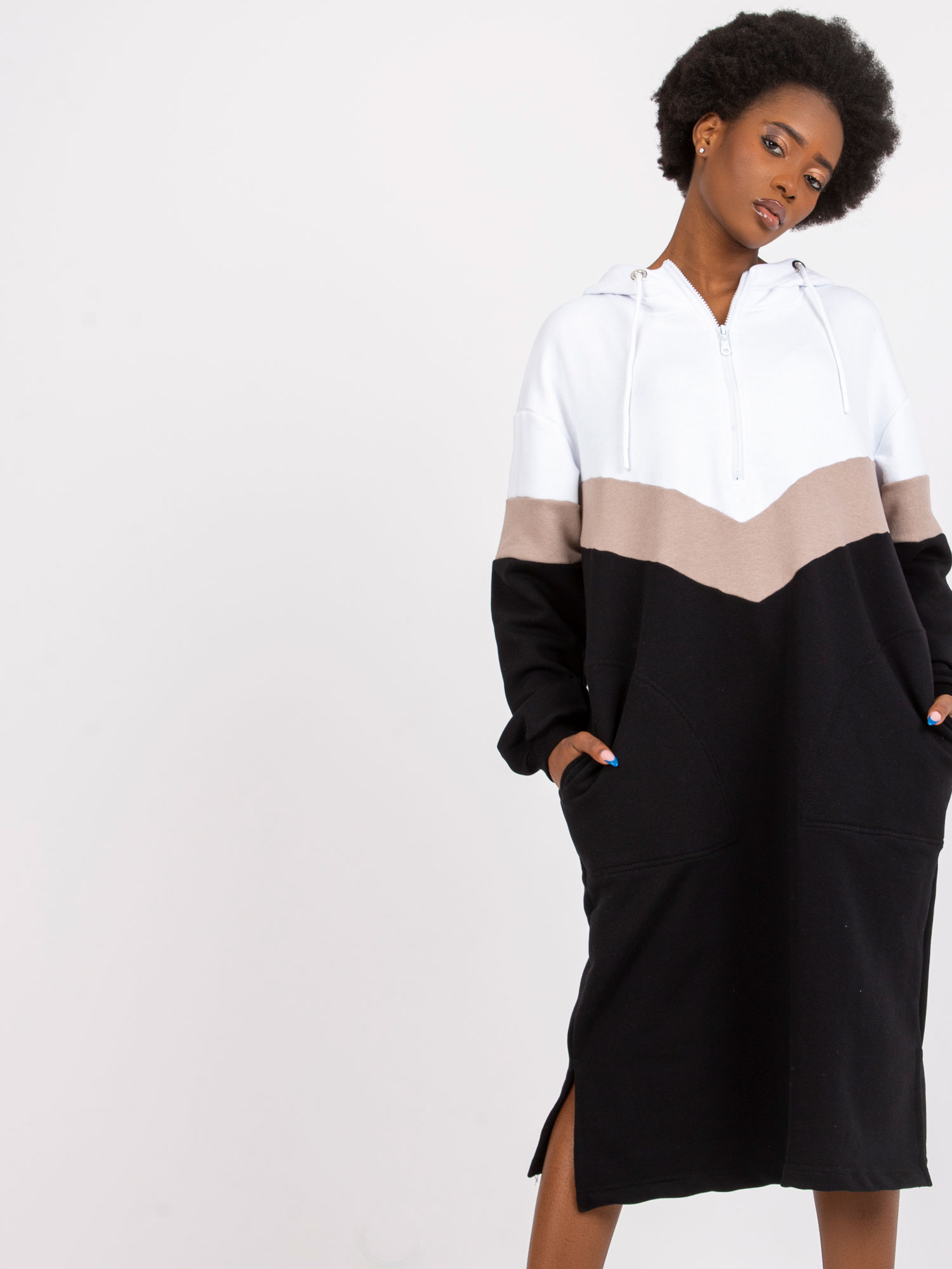 RUE PARIS Dress-RV-SK-7462.00-white-black