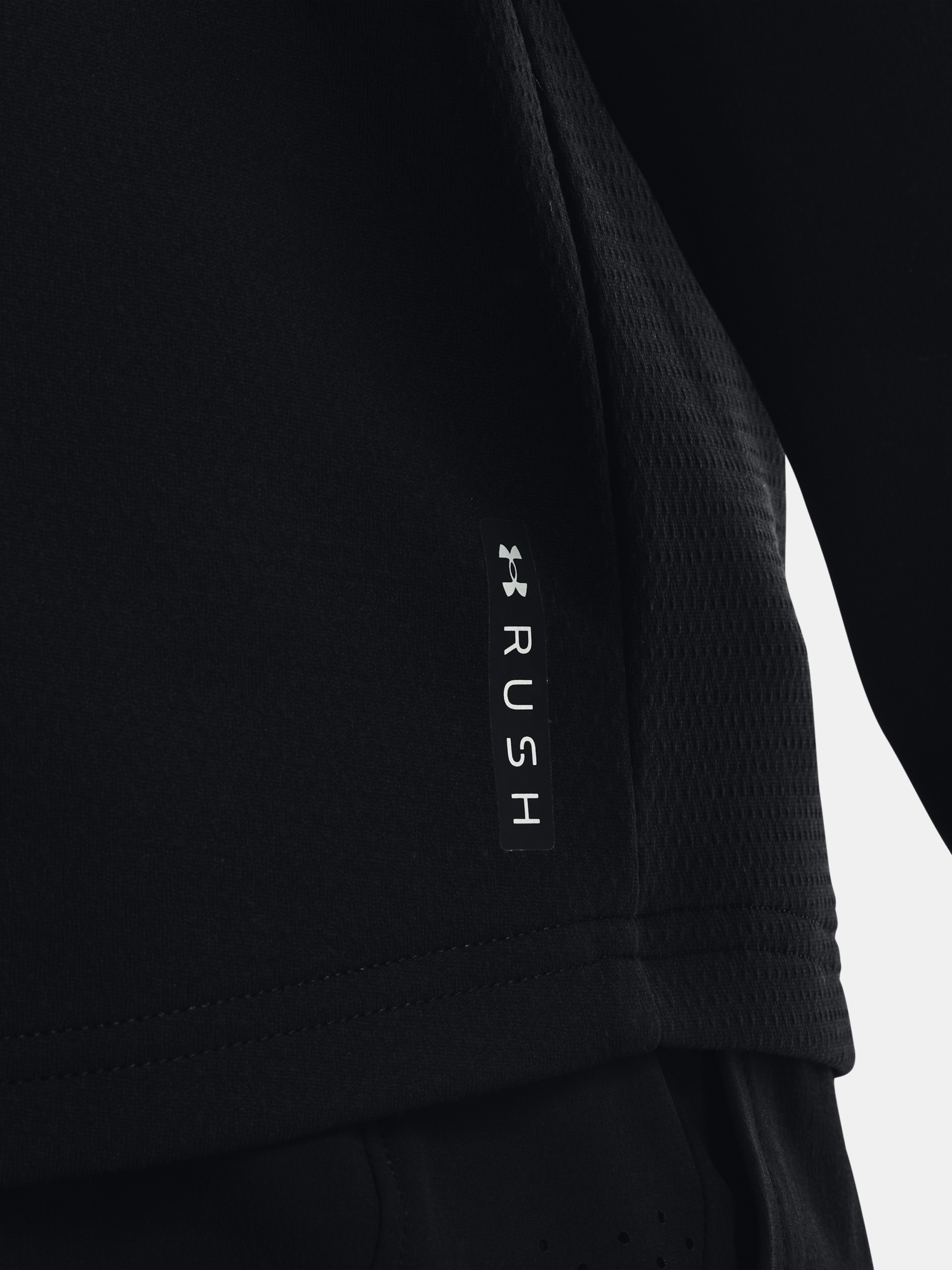 Under Armour Sweatshirt UA Rush All Purpose Hoodie-BLK - Mens