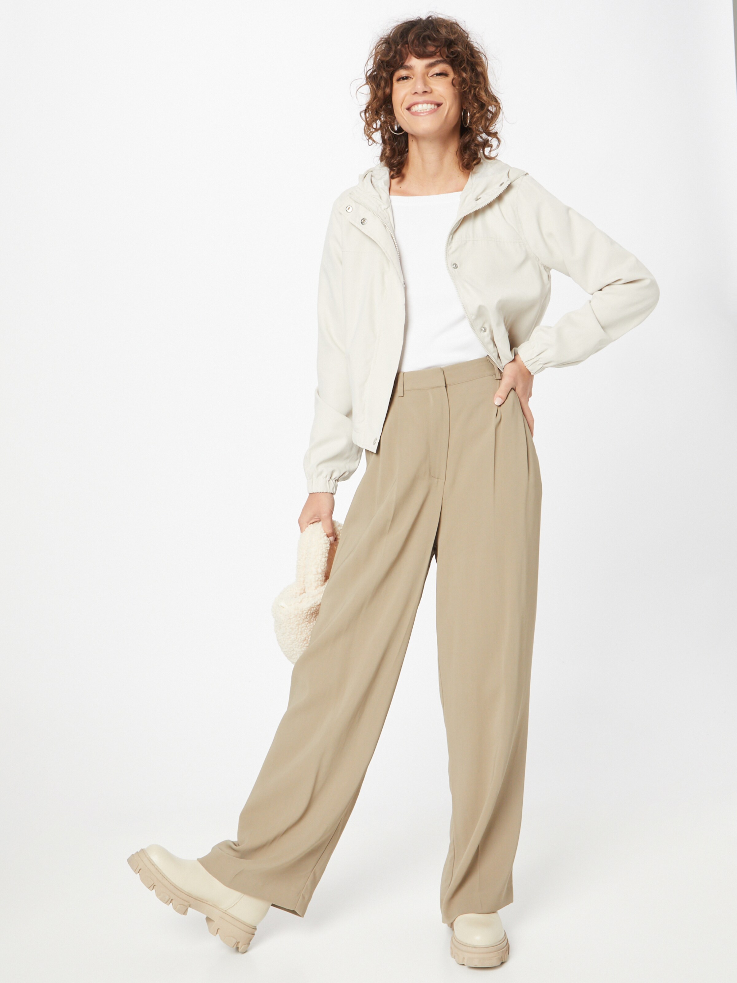 JDY Prehodna jakna 'HAZEN' kremna