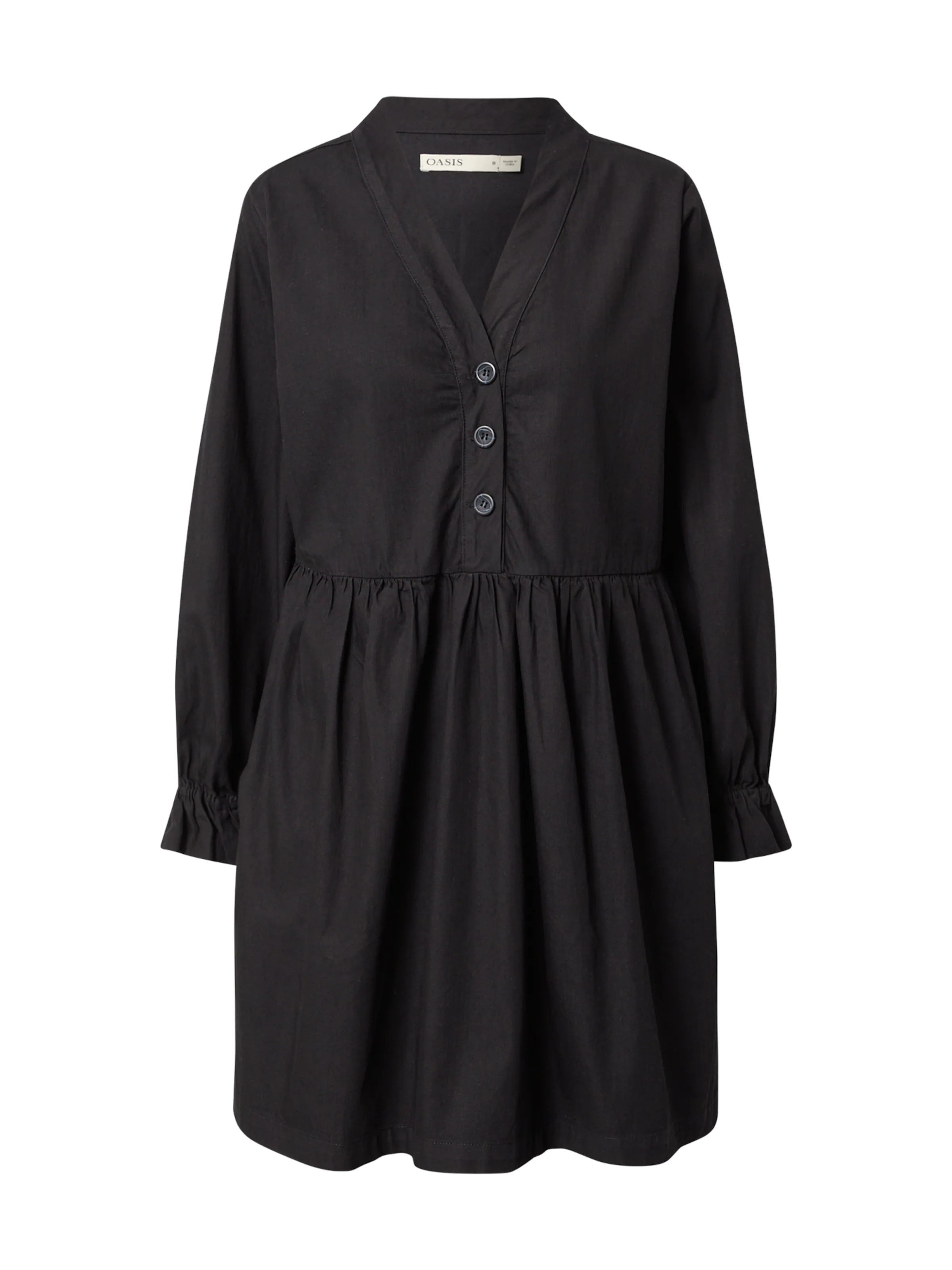 Oasis Dolga srajca črna